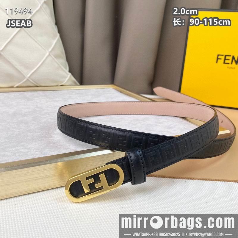 Fendi belt 20mmX90-115cm 8L040801