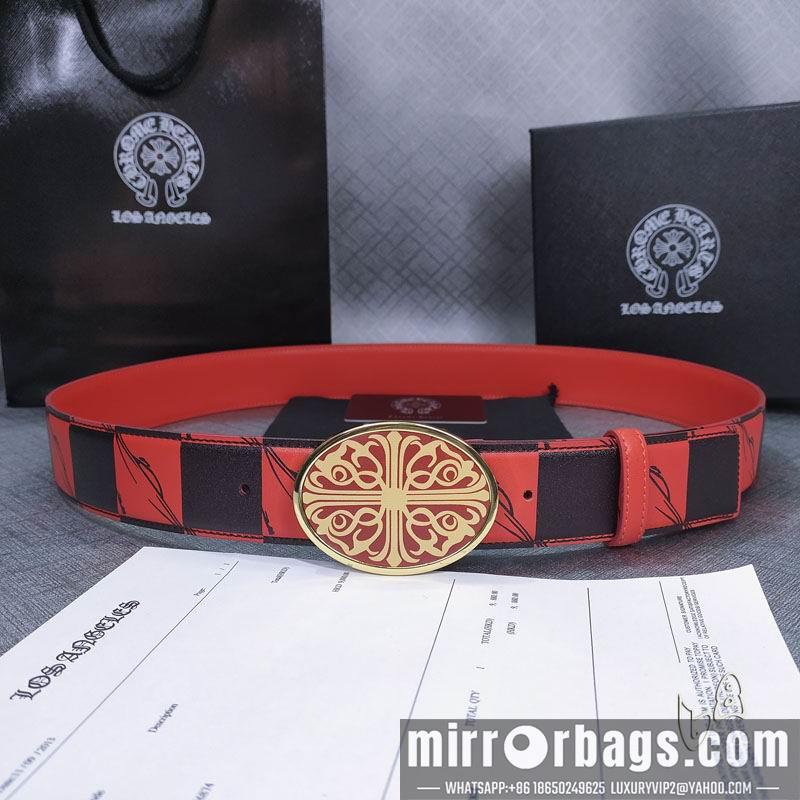 Chrome Hearts belt 38mmX80-125cm lb082004