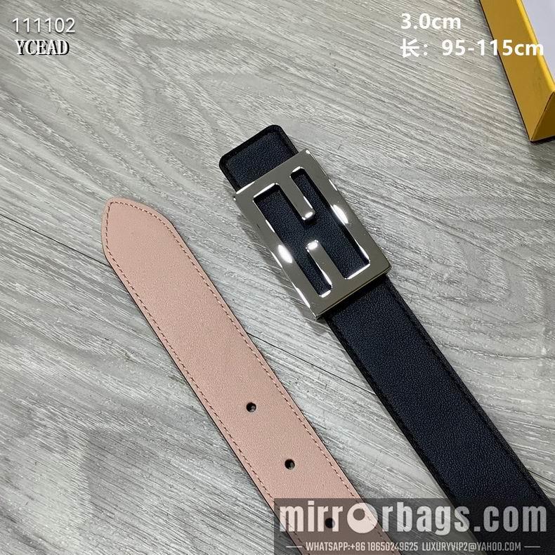 Fendi Belt 30mmX90-115cm 8L03