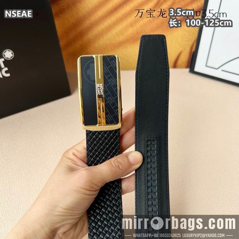 Montlanc belt 35mmX100-125cm 8L67