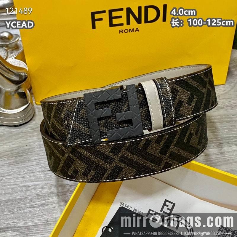 Fendi belt 40mmX100-125cm 8L123