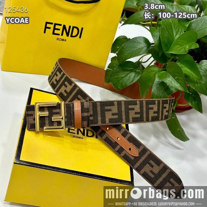 Fendi belt 38mmX100-125cm 8L15