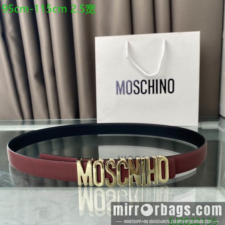 Moschino belt 25mmX95-115cm 7D
