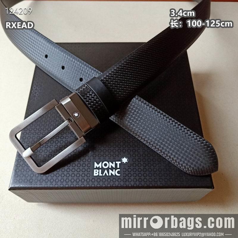 Montblanc belt 34mmX100-125cm 8L07