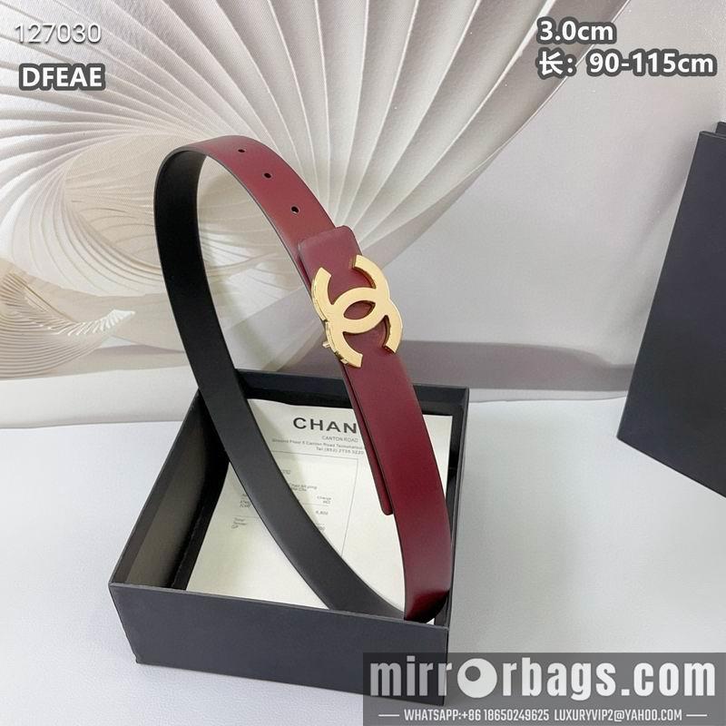 Chanel belt 30mmX90-115cm 8L31