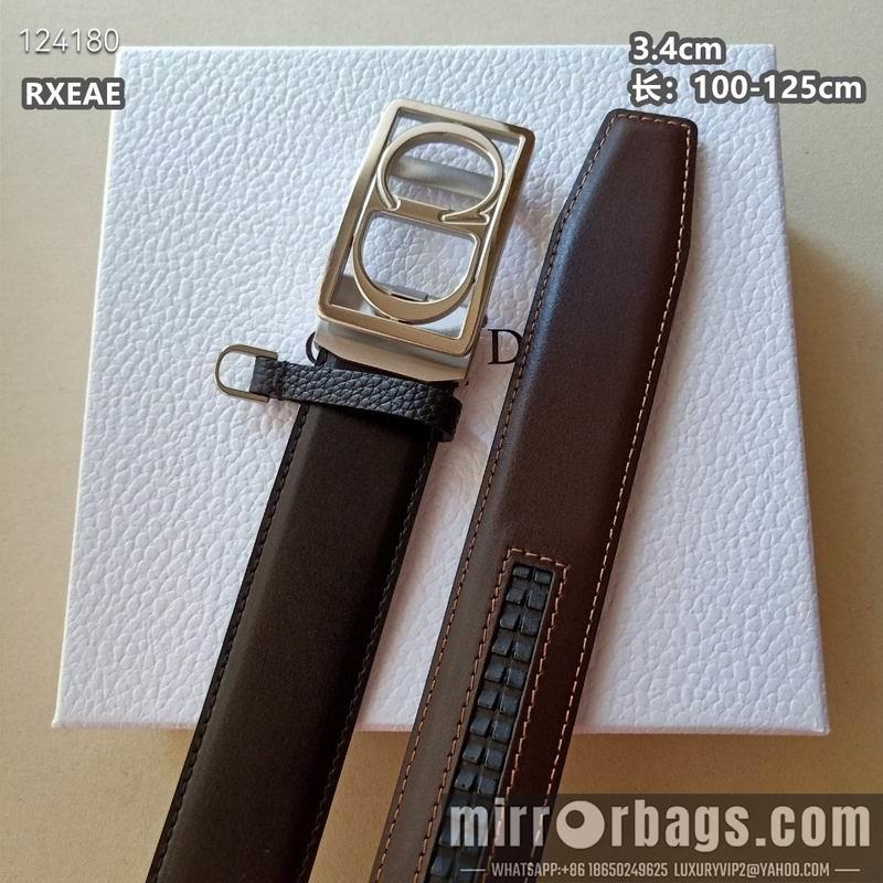 Dior belt 34mmX100-125cm 8L05