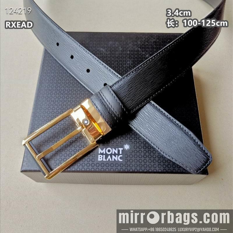 Montblanc belt 34mmX100-125cm 8L05