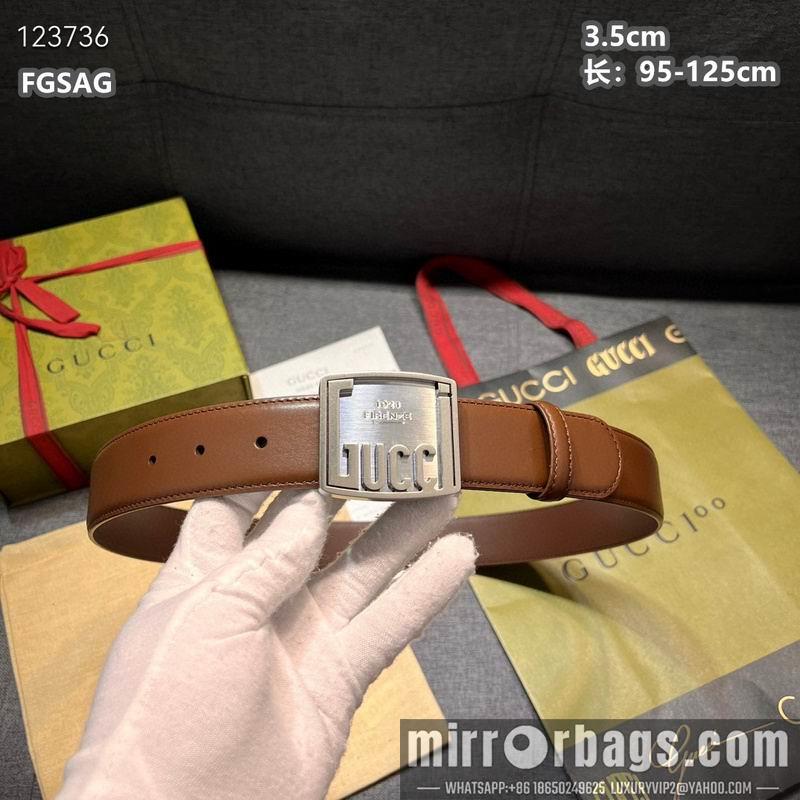 Gucci belt 35mmX95-125cm 8L09