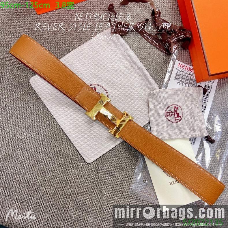 Hermes Belt 38mmX95-125cm 7D119