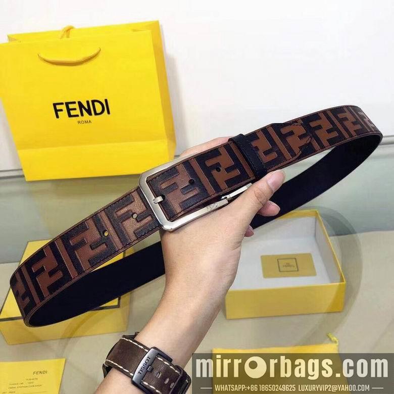Fendi Belt 38mmX95-125cm 7D53