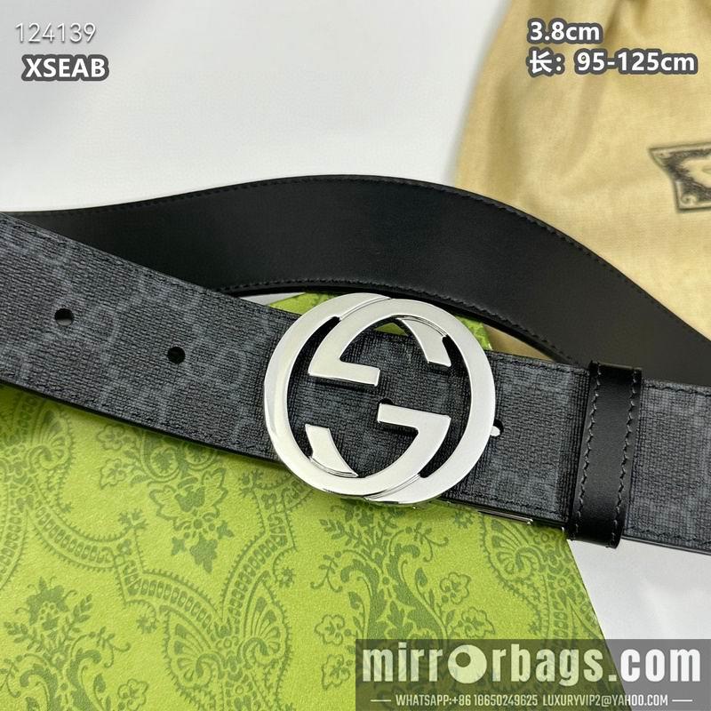 Gucci belt 38mmX95-125cm 8L09