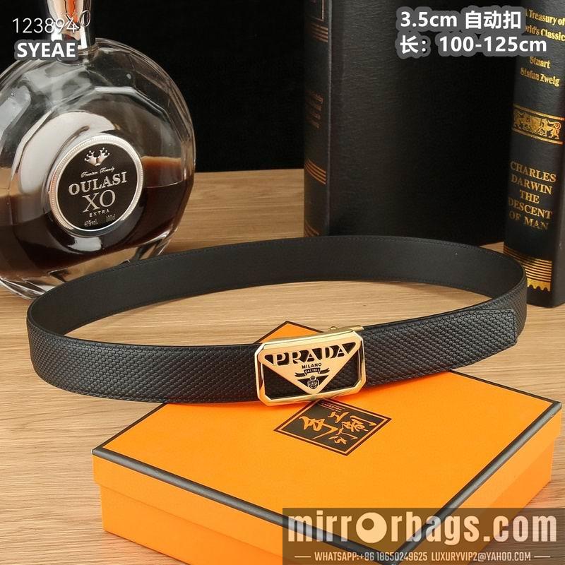 Prada belt 35mmX100-125cm 8L55
