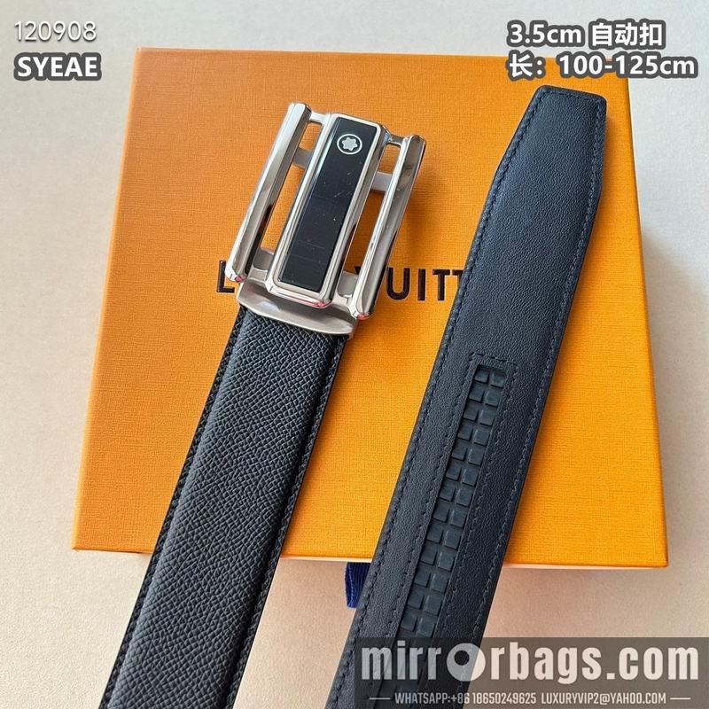 Montblanc belt 自动扣 35mmX100-125cm 8L072005
