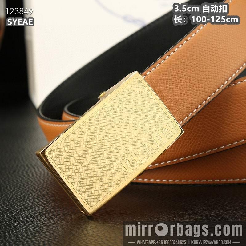 Prada belt 35mmX100-125cm 8L59