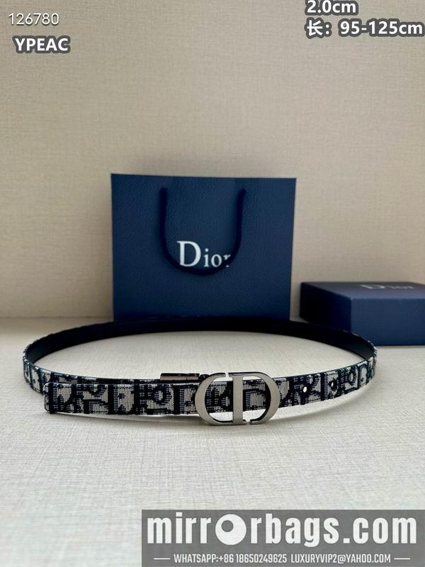 Dior belt 20mmX95-125cm 8L22