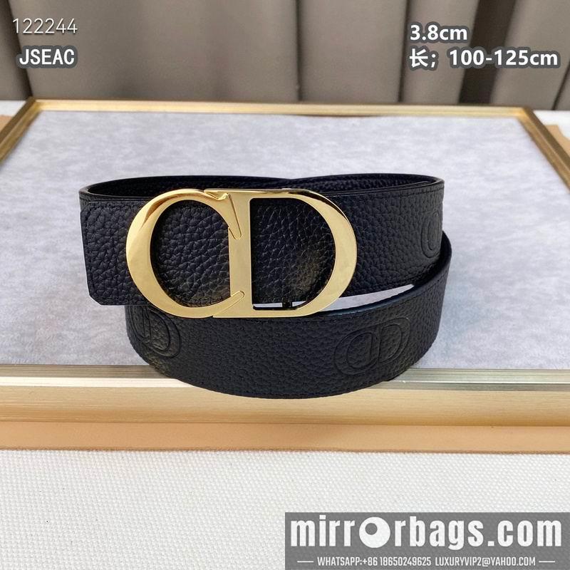 Dior belt 38mmX100-125cm 8L07