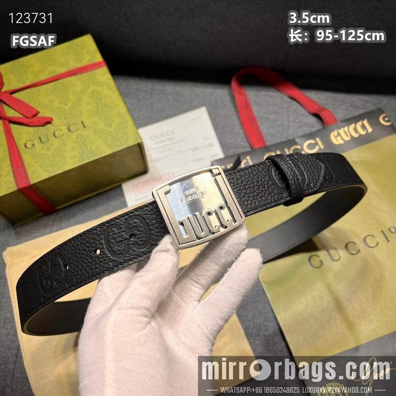Gucci belt 35mmX95-125cm 8L08