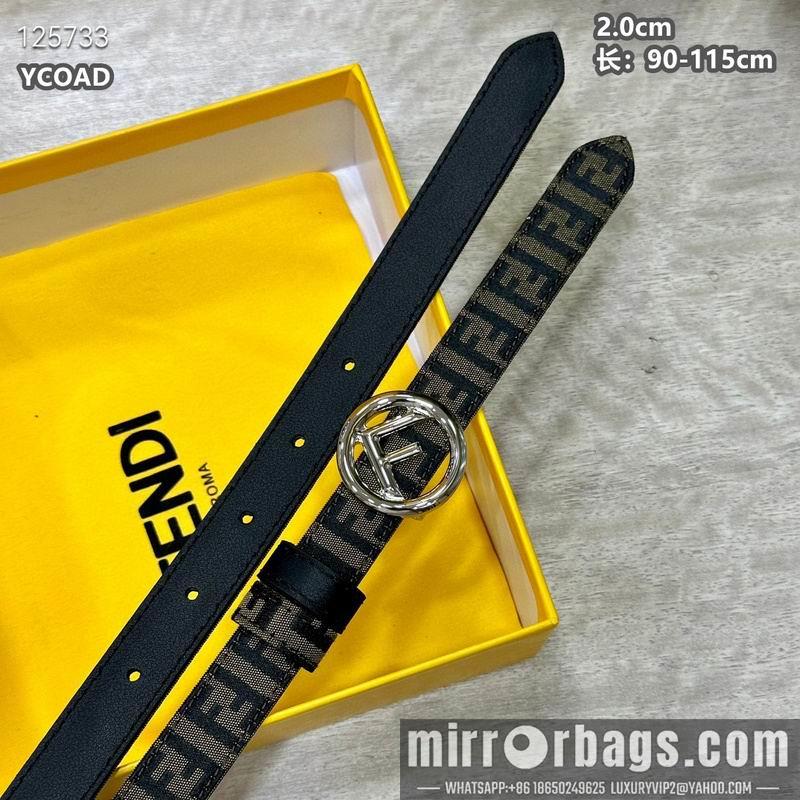 Fendi belt 20mmX90-115cm 8L18