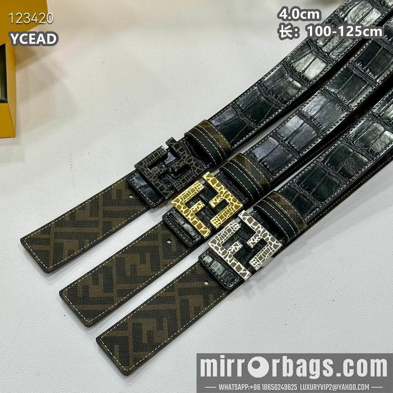 Fendi belt 40mmX100-125cm 8L58