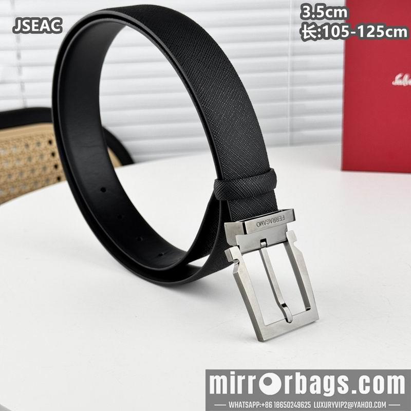 Ferragamo belt 35mmX105-125cm 8L129
