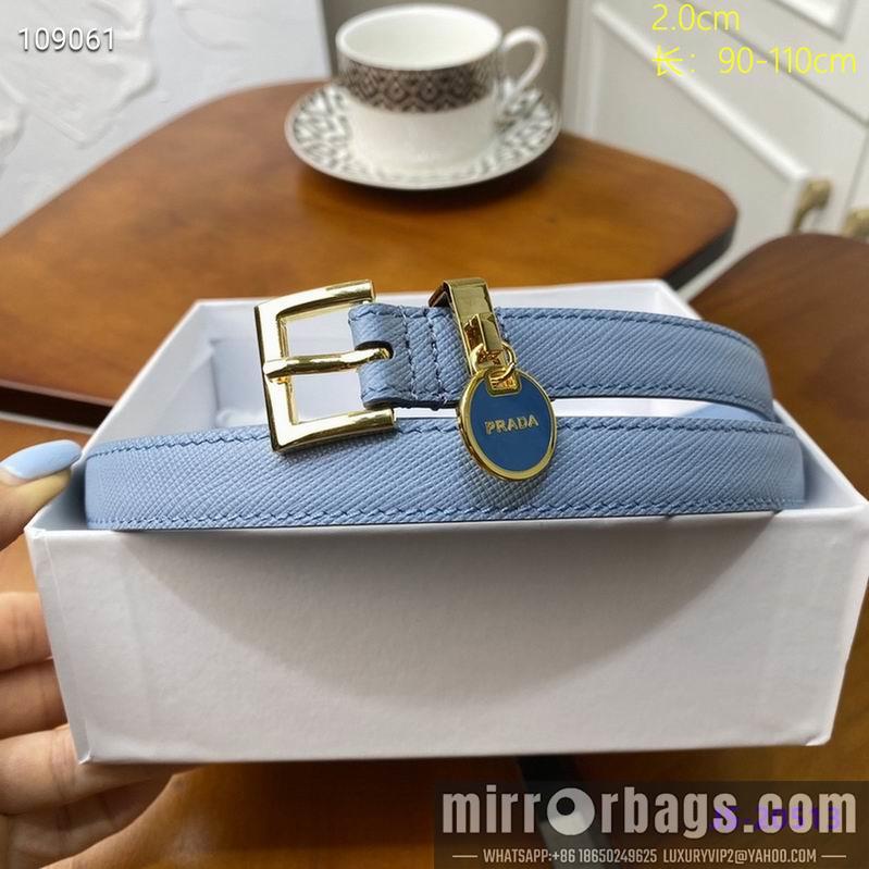 Prada Belt 20mmX90-110cm 8L01