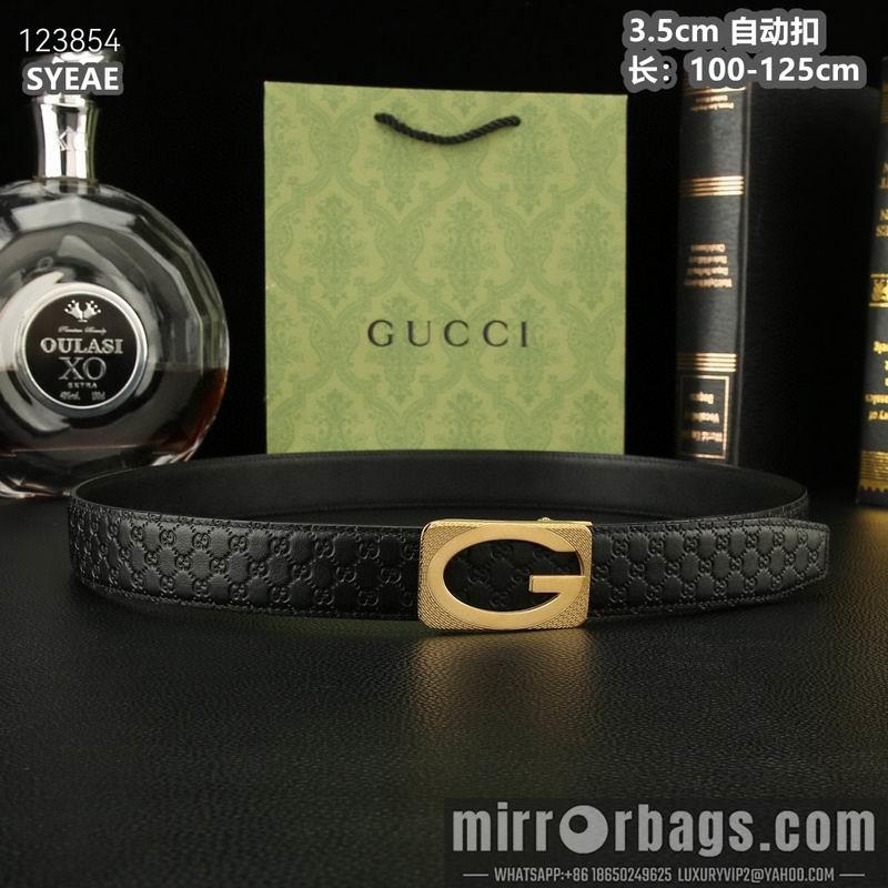 Gucci belt 35mmX100-125cm 8L39