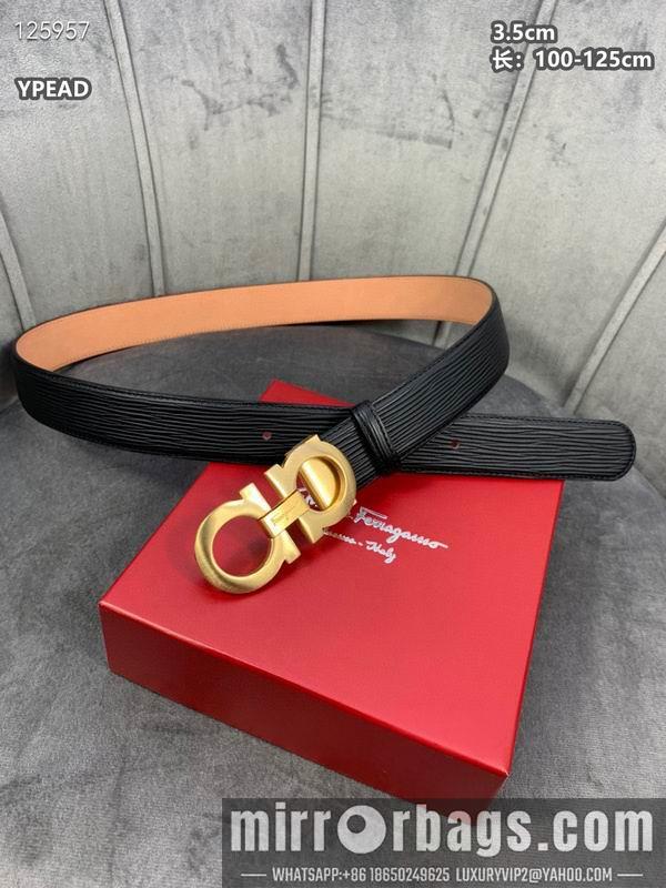Ferragamo belt 35mmX100-125cm 8L26