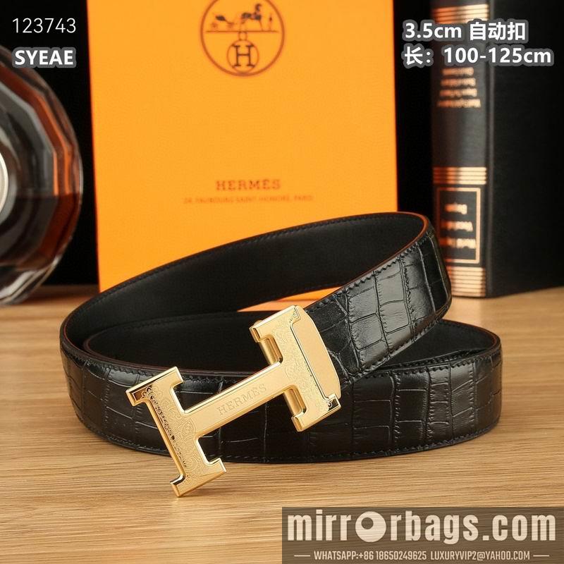Hermes belt 35mmX100-125cm 8L32