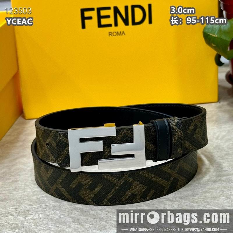 Fendi belt 30mmX95-115cm 8L20