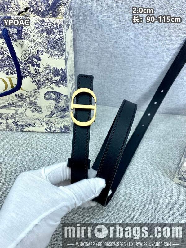Dior belt 20mmX90-115cm 8L01