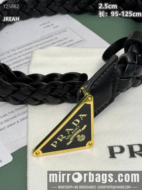 Prada belt 25mmX95-125cm 8L01