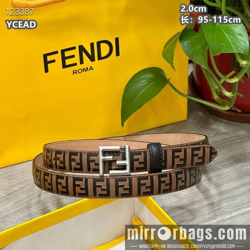 Fendi belt 20mmX95-115cm 8L14