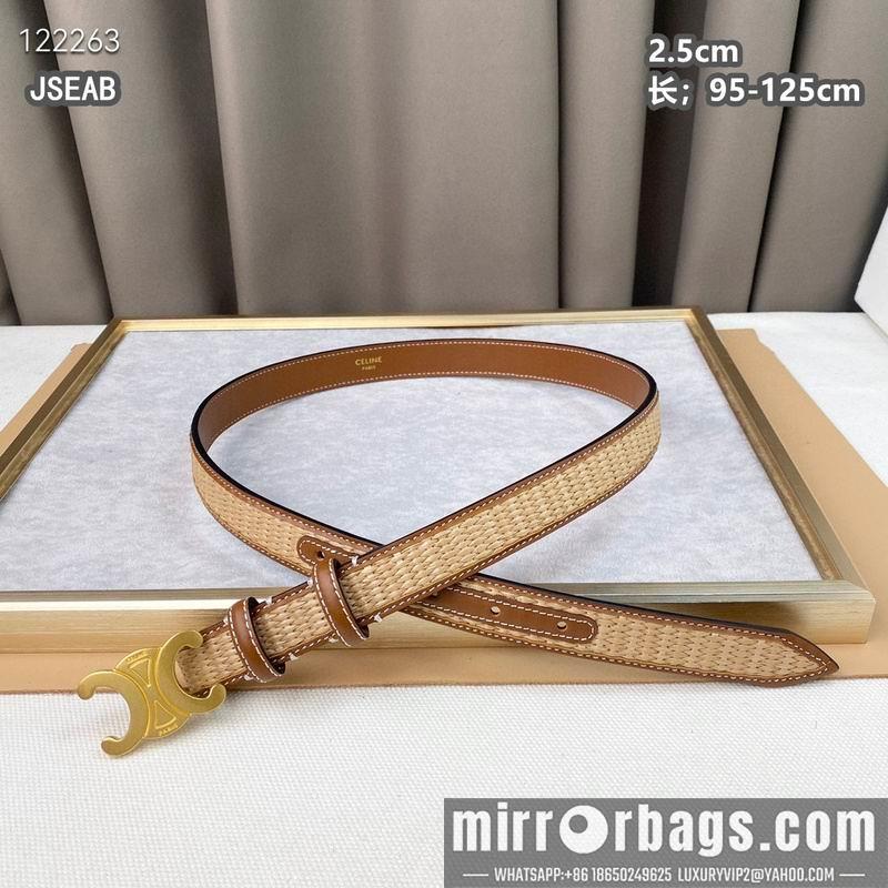 Celine belt 25mmX95-125cm 8L24