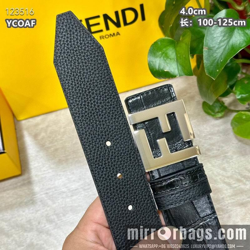 Fendi belt 40mmX100-125cm 8L33