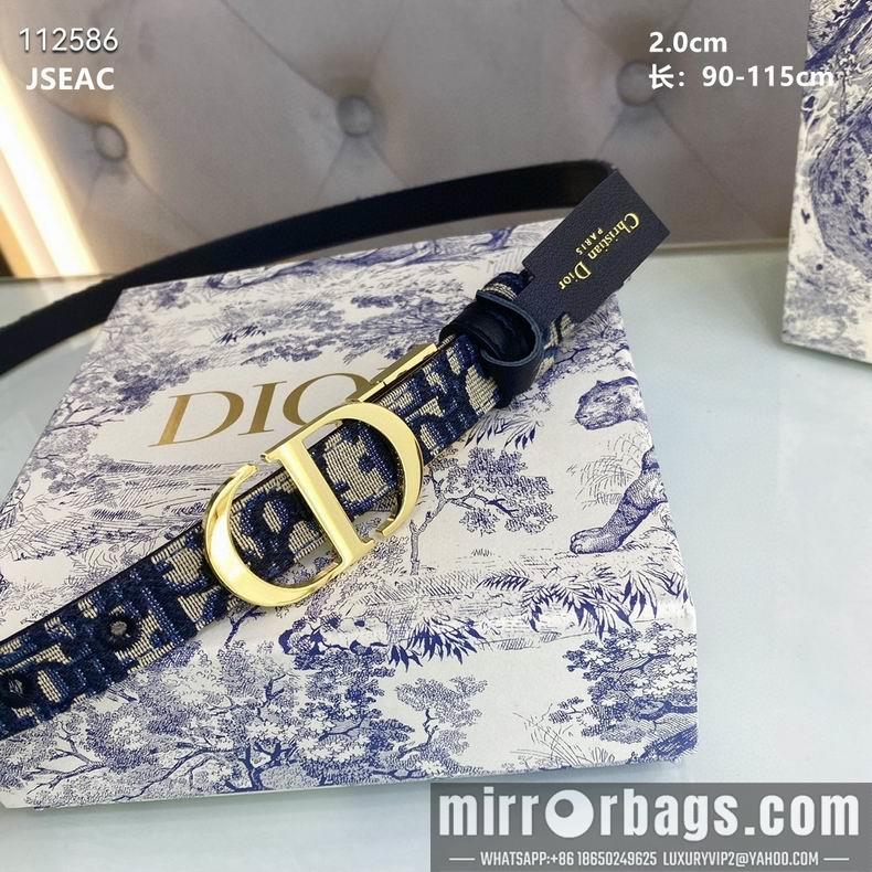 Dior Belt 20mmX90-115cm 8L06