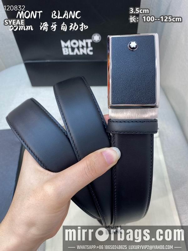 Montblanc belt 自动扣 35mmX100-125cm 8L072012