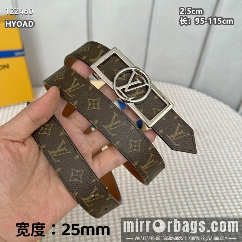 LV belt 25mmX95-115cm 8L15