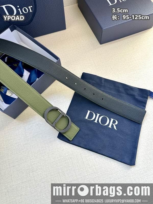Dior belt 35mmX95-125cm 8L40