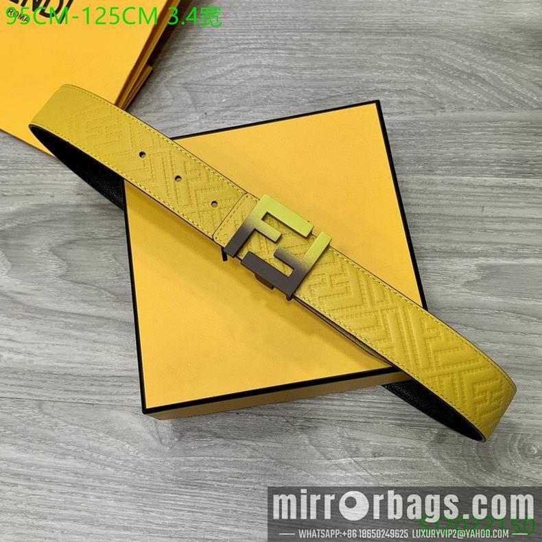 Fendi Belt 34mmX95-125cm 7D01