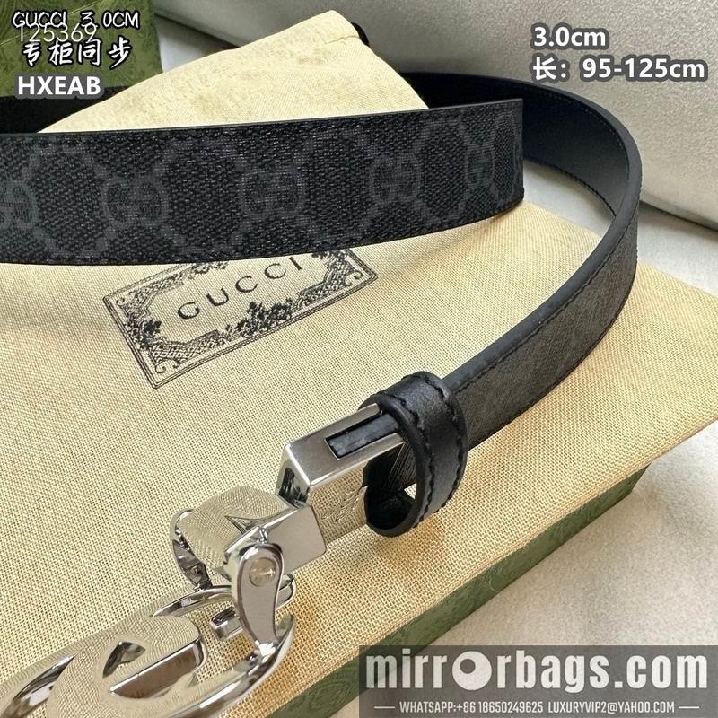 Gucci belt 30mmX95-125cm 8L22