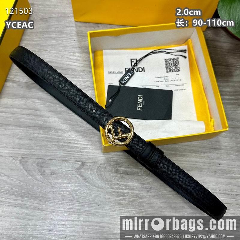 Fendi belt 20mmX90-110cm 8L17