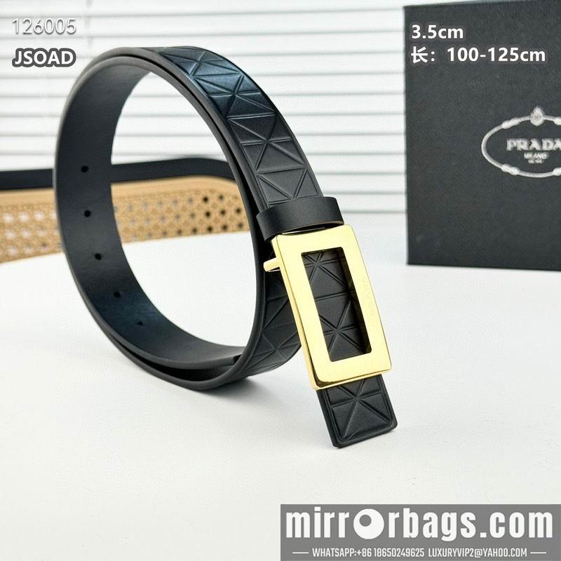 Prada belt 35mmX100-125cm 8L35