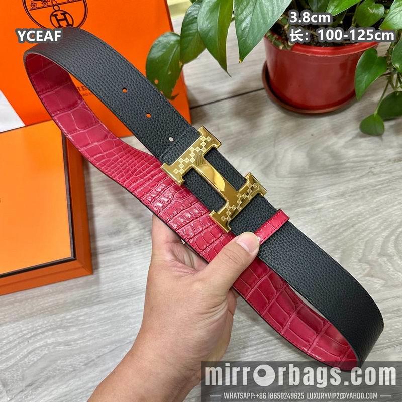 Hermes belt 38mmX100-125cm 8L60