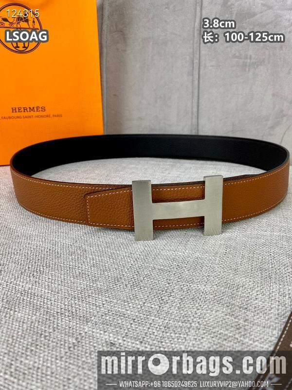 Hermes belt 38mmX100-125cm 8L04