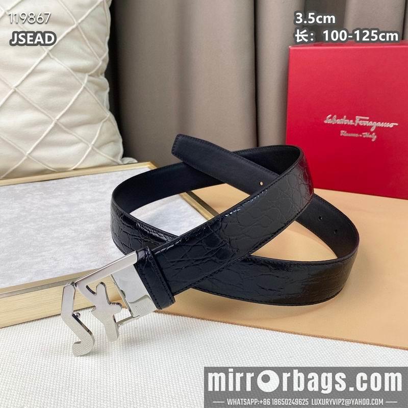 Ferragamo belt 35mmX100-125cm 8L072016