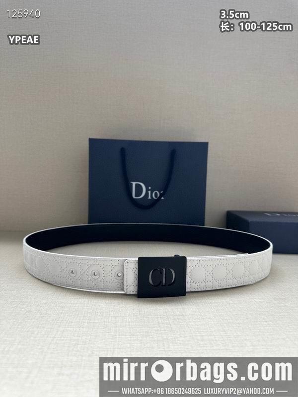 Dior belt 35mmX100-125cm 8L30