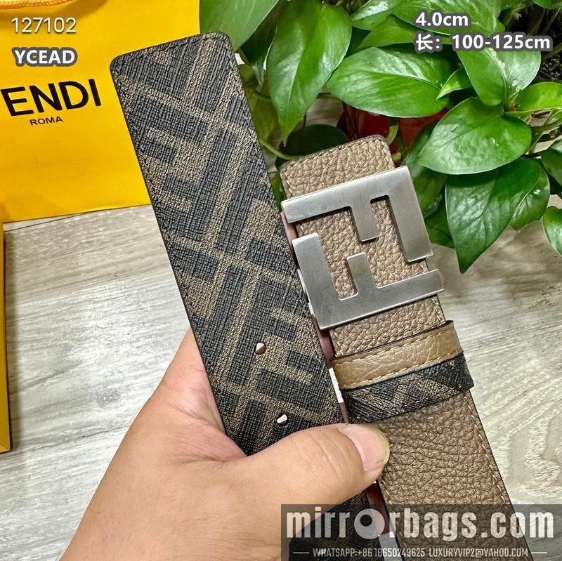 Fendi belt 40mmX100-125cm 8L129