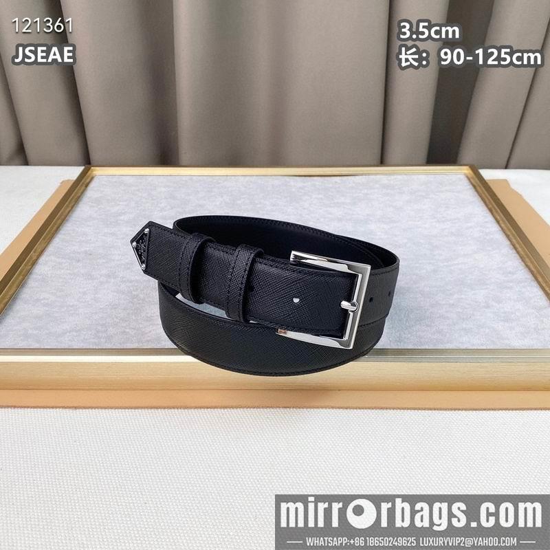 Prada belt 35mmX90-125cm 8L32