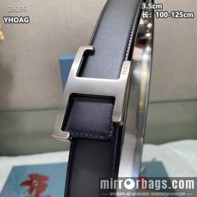 Tod's belt 35mmX100-125cm 8L05