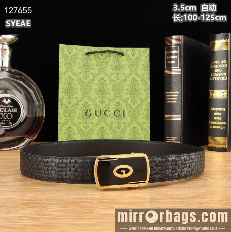 Gucci belt 35mmX100-125cm 8L99